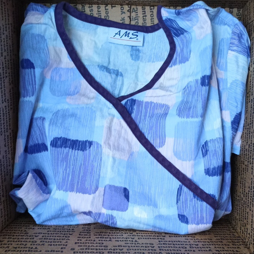 Purple Patterned Top - image 1